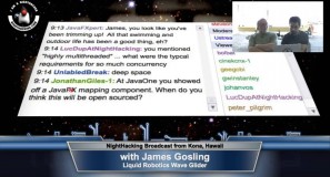 NightHacking with James Gosling on the Big Island