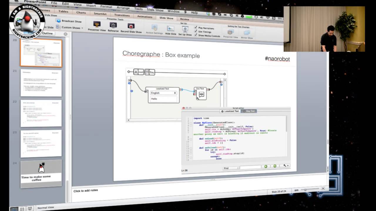 NAO Robot at the NY Java SIG