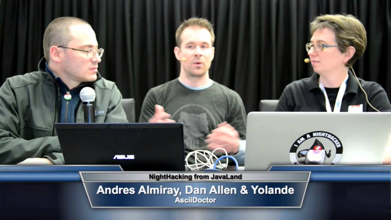 Andres Almiray and Dan Allen on Asciidoctor