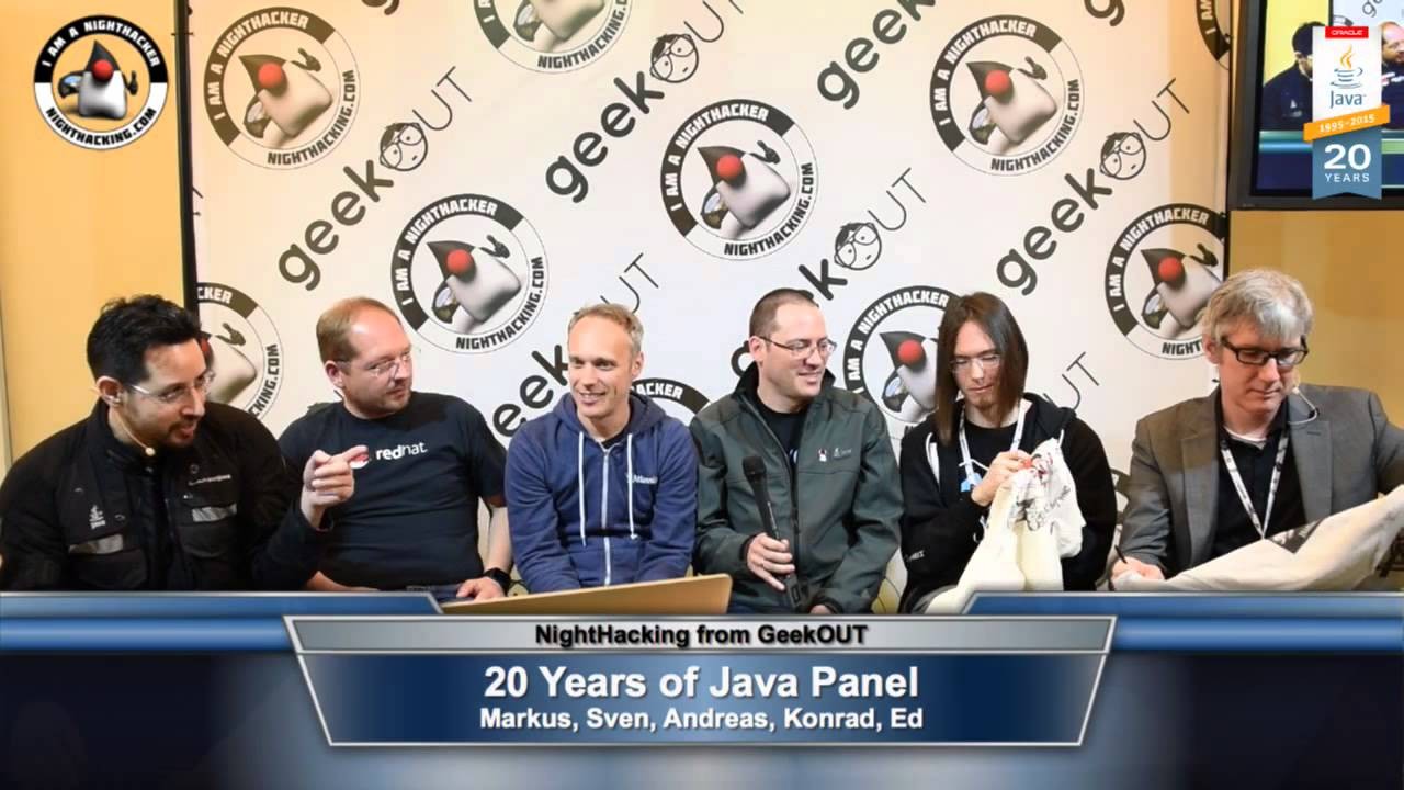 20 Years of Java Panel