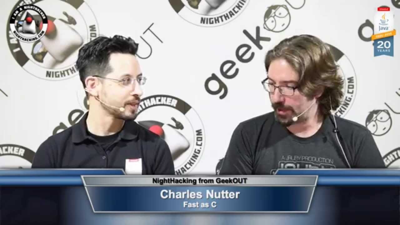 Charles Nutter on Coding Fast as C